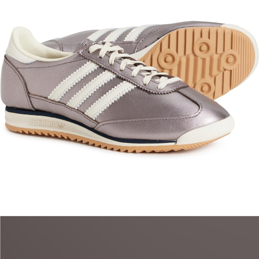 Adidas SL 72 OG - Metallic with Cream Stripe